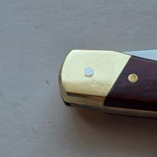 Vintage Schrade USA Uncle Henry LB7 Bear Claw Lockback Hunting Knife Box Sheath NIB