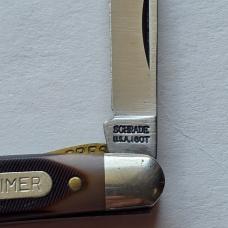 Vintage Schrade USA 18OT Mighty Mite Lockback Knife Single Blade MIB Box Papers