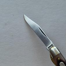 Vintage Schrade USA 18OT Mighty Mite Lockback Knife Single Blade MIB Box Papers