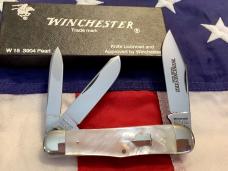 1991 Winchester Large Whittler (Mdl# 3904 P) w/ Super Flashy Mother of Pearl Handles -NOS n orig box