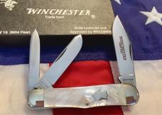 1991 Winchester Large Whittler (Mdl# 3904 P) w/ Super Flashy Mother of Pearl Handles -NOS n orig box