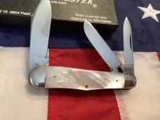 1991 Winchester Large Whittler (Mdl# 3904 P) w/ Super Flashy Mother of Pearl Handles -NOS n orig box