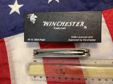 1991 Winchester Large Whittler (Mdl# 3904 P) w/ Super Flashy Mother of Pearl Handles -NOS n orig box