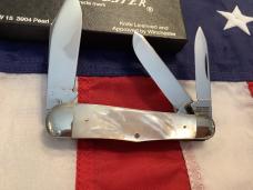 1991 Winchester Large Whittler (Mdl# 3904 P) w/ Super Flashy Mother of Pearl Handles -NOS n orig box