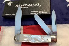 1991 Winchester Large Whittler (Mdl# 3904 P) w/ Super Flashy Mother of Pearl Handles -NOS n orig box