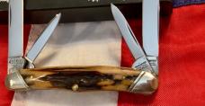 1992 Winchester Medium Congress knife (Mdl# 4935 S) w/ Great Stag Handles