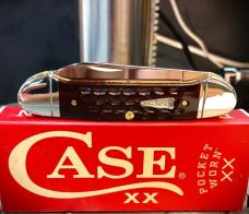 2026 Case XX Canoe 30th Anniversary 62131 SS Pocket Worn Mahogany Bone Corn Cob Jig