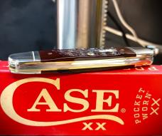 2026 Case XX Canoe 30th Anniversary 62131 SS Pocket Worn Mahogany Bone Corn Cob Jig