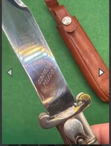 Vintage Spanish Toledo Shell Puller with Sheath
