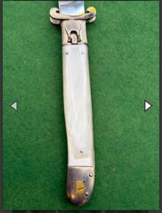 Vintage Spanish Toledo Shell Puller with Sheath