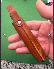 Vintage Spanish Toledo Shell Puller with Sheath