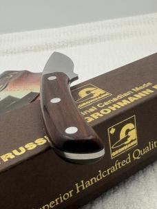 D.H. Russell- Grohmann Canadian Made R104S Belt Knife Mini Skinner NIB