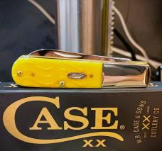 2026 Case XX Barlow Spear Point Main 62009 SS Yellow Bone Platts Jig