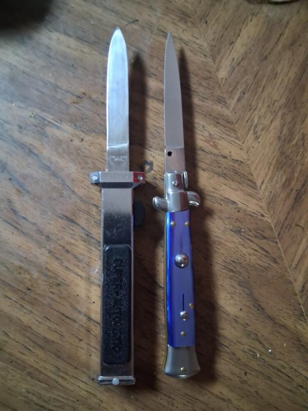 Super Automatic and Blue Kirinite StilettoCombo deal