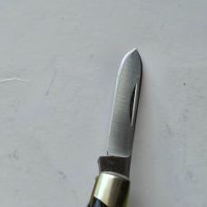 Vintage Buck 303 Cadet 3-Blade Pocket Knife Pre-Date Code USA Re-Profiled Point