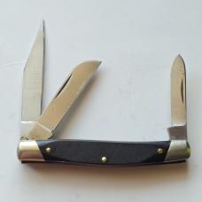 Vintage Buck 303 Cadet 3-Blade Pocket Knife Pre-Date Code USA Re-Profiled Point