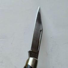 Vintage Buck 303 Cadet 3-Blade Pocket Knife Pre-Date Code USA Re-Profiled Point