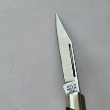 Vintage Buck 303 Cadet 3-Blade Pocket Knife Pre-Date Code USA Re-Profiled Point