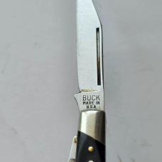 Vintage Buck 303 Cadet 3-Blade Pocket Knife Pre-Date Code USA Re-Profiled Point