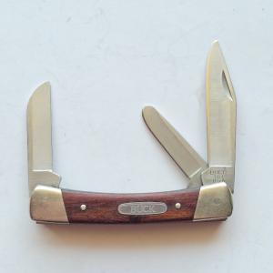 Vintage 1988 Buck 703 Companion Pocket Knife Rosewood Scales TLC Repair User
