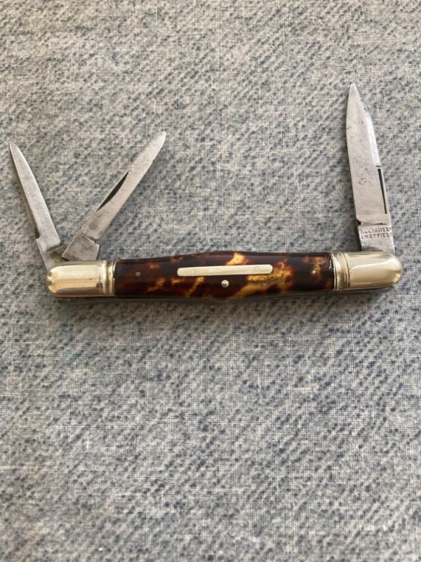 RARE! Antique ALEXANDER SHEFFIELD/SMITH BROS. BOSTON, Tortoise,Balloon True Whittler Pocket Knife RARE! Antique ALEXANDER SHEFFIELD/SMITH BROS. BOSTON, Tortoise,Balloon True Whittler Pocket Knife