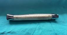 11” Orang Zaib Dagger Switchblade in Camel Bone 