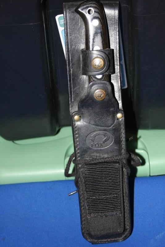 Fox Fixed Blade Knife Bowie - Italy Fox Fixed Blade Knife Bowie - Italy