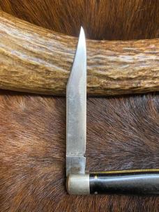 Schrade-Walden N.Y. Button Opening Fishtail Knife