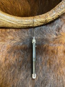 Schrade-Walden N.Y. Button Opening Fishtail Knife