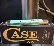 2026 Case XX Cheetah Cub 1011 1/2L Seafoam Green G-10 Smooth - Stainless Blade