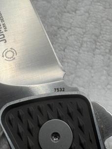 CRKT 7532 Jumbones Jeff Parker Design 1 Blade Liner Lock Pocket Knife