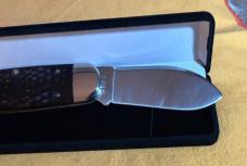 1980 Case XX Elephant Toe Bradford Bonanza w/ Unique Satin SSP Worked Blades. 
