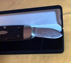 1980 Case XX Elephant Toe Bradford Bonanza w/ Unique Satin SSP Worked Blades. 