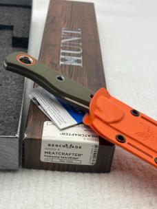 Benchmade 15500-3 Meatcrafter Fixed Blade New In Box Made In USA