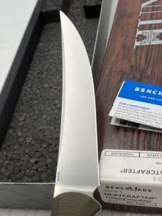 Benchmade 15500-3 Meatcrafter Fixed Blade New In Box Made In USA