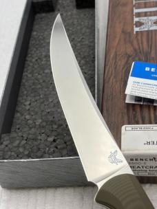 Benchmade 15500-3 Meatcrafter Fixed Blade New In Box Made In USA