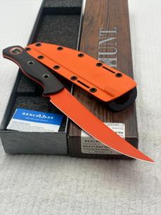 Benchmade 15500OR-2 Meatcrafter Professional Grade Meat Processing Fixed Blade NIB Made USA