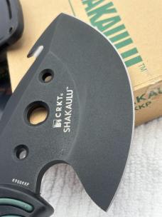 CRKT Shakaulu Fixed  Blade Specialty Hunting Knife Designed By Ken Onion
