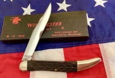 1990 Winchester Toothpick (Mdl# 1936) w/ Black Bone Handles -NOS in orig box