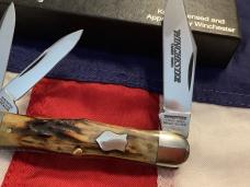 1991 Winchester (by Queen) Hump Back / Balloon Whittler (Mdl# 3902 S) w/ Super Stag Handles
