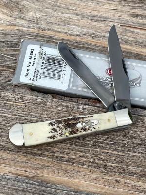 CASE XX  2017 VINTAGE BONE PVD COATED BLADE TRAPPER