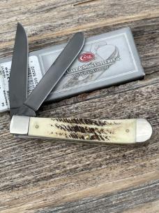 CASE XX ** 2017 VINTAGE BONE PVD COATED BLADE TRAPPER