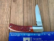 Cattaraugus Cutlery by A.G. Russell Mediterranean Barlow Red Jigged Bone 