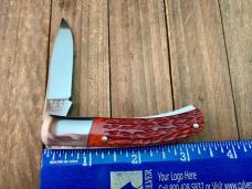 Cattaraugus Cutlery by A.G. Russell Mediterranean Barlow Red Jigged Bone 