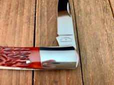 Cattaraugus Cutlery by A.G. Russell Mediterranean Barlow Red Jigged Bone 