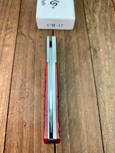 Cattaraugus Cutlery by A.G. Russell Mediterranean Barlow Red Jigged Bone 