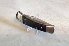 Buck 110 Folding Hunter Knife - Nickel Silver Bolsters Ebony Scales S30V Blade - NEW