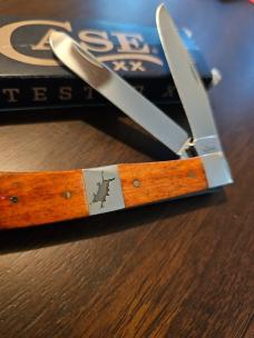 2012 Case Smooth Chestnut Bone Cigar Band Bullrider SFO