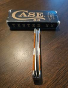 2012 Case Smooth Chestnut Bone Cigar Band Bullrider SFO