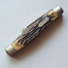 ​Vintage Schrade USA Uncle Henry 885UH Stockman Pocket Knife Stagalon User EDC